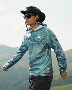 Men’s Alpine Topo Camo UPF 50+ Performance Sun Hoodie