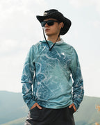 Men’s Alpine Topo Camo UPF 50+ Performance Sun Hoodie