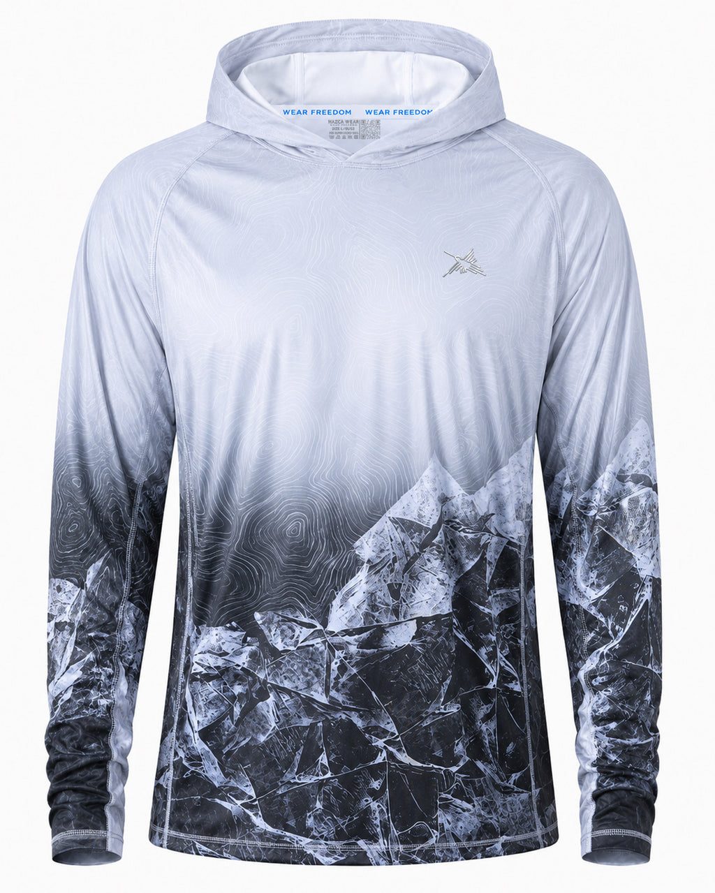 Fjord Shadow Camo UPF 50+ Performance Hoodie