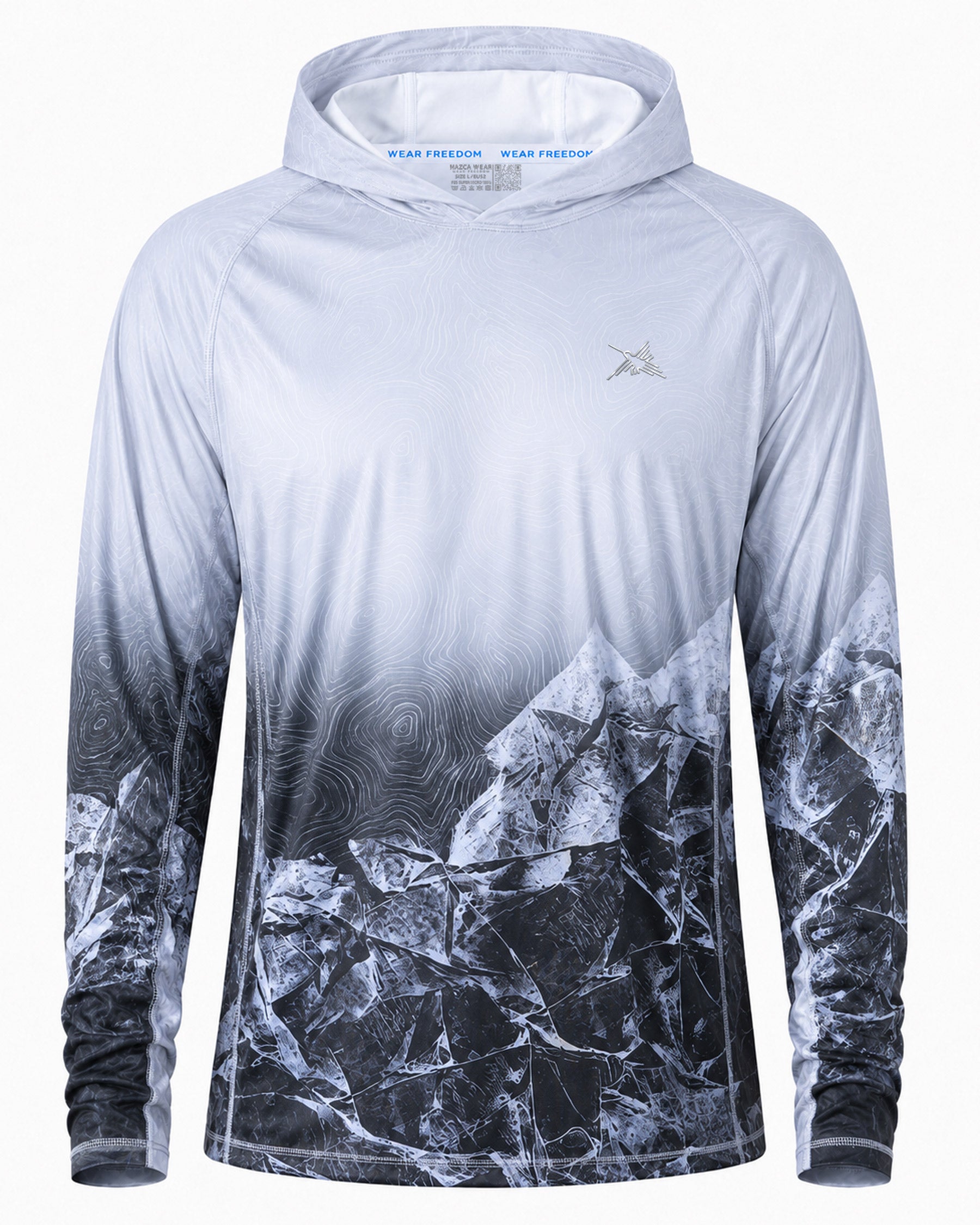 Fjord Shadow Camo UPF 50+ Performance Hoodie
