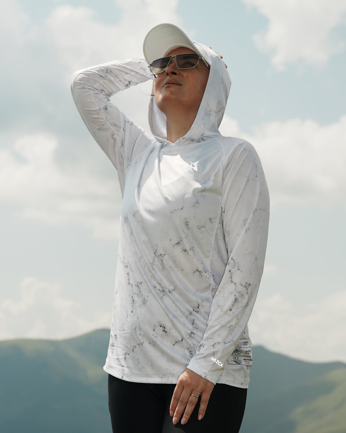 Women’s Fjord Shadow Camo UPF 50+ Performance Sun Hoodie