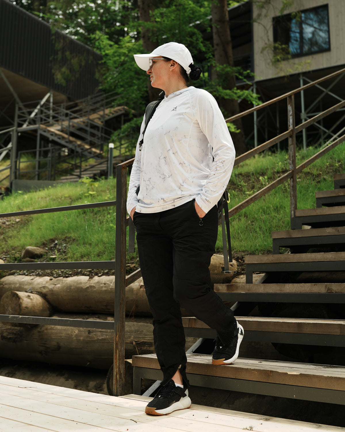 Women’s Fjord Shadow Camo UPF 50+ Performance Sun Hoodie