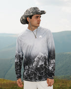 Men’s Fjord Shadow Camo UPF 50+ Performance Sun Hoodie