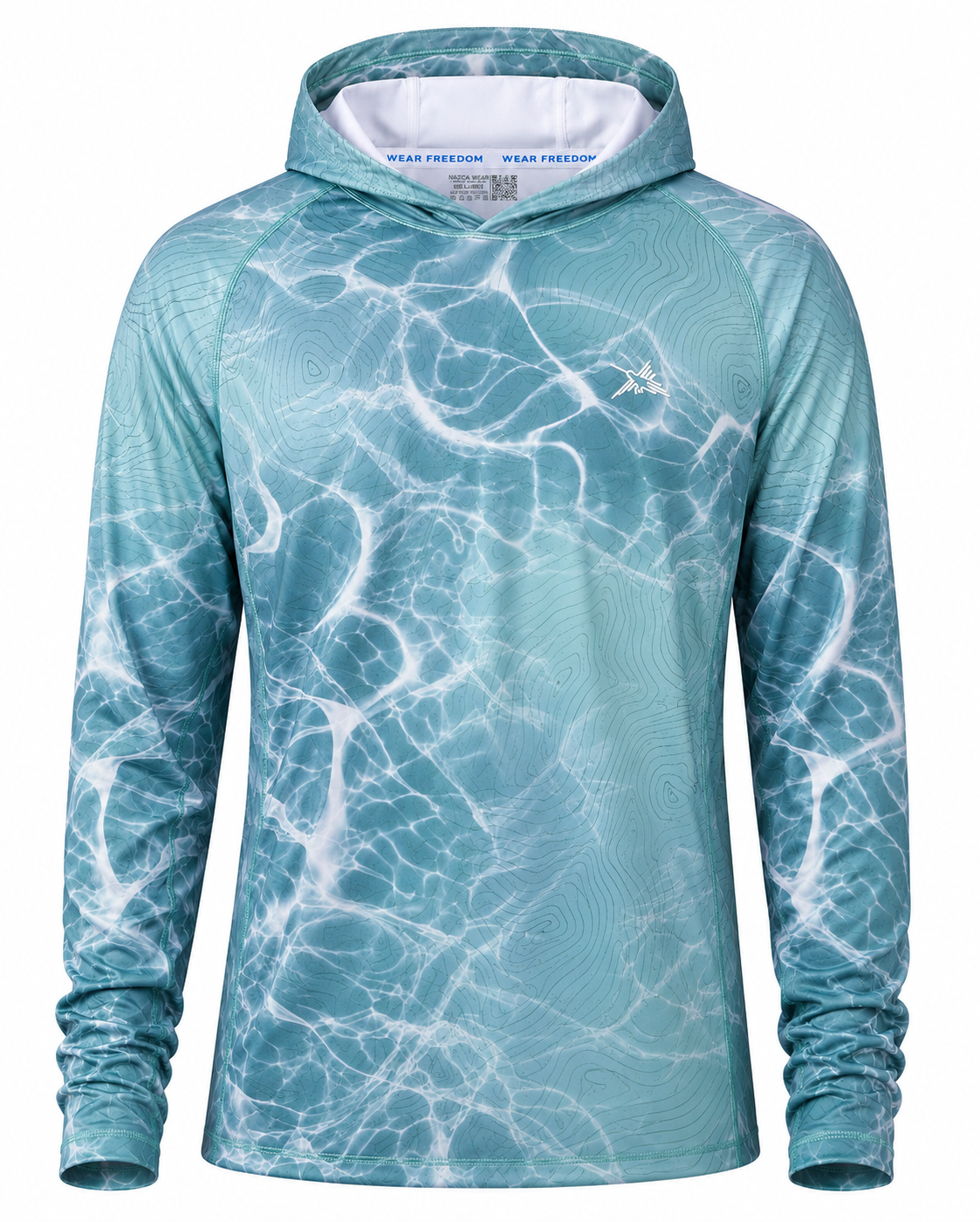 Alpine Topo Camo UPF 50+ Performance Hoodie