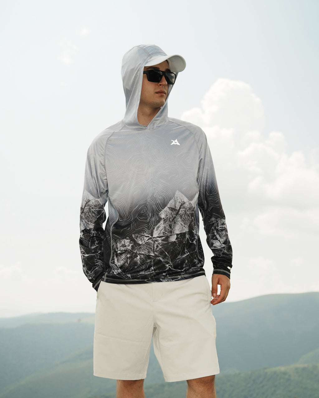 Fjord Shadow Camo UPF 50+ Performance Hoodie
