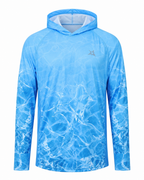 Blue Mirage Сamo UPF 50+ Performance Hoodie