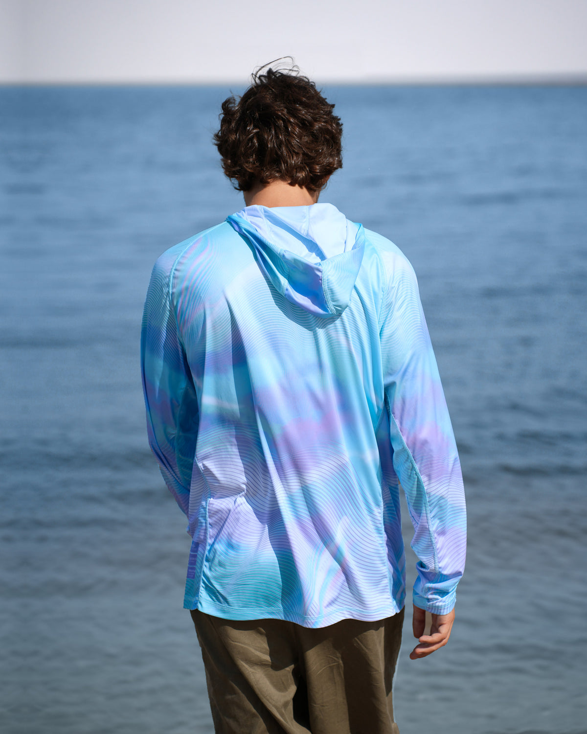 Men’s Ocean Pearl Camo UPF 50+ Performance Sun Hoodie