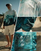 Men’s Storm Wave Camo UPF 50+ Performance Sun Hoodie