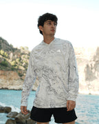 Men’s Ice Shards Camo UPF 50+ Performance Sun Hoodie