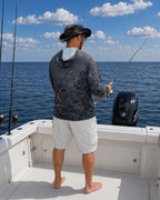 Men’s Ocean Tempest Camo UPF 50+ Performance Sun Hoodie
