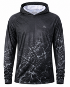 Men’s Slate Storm Camo UPF 50+ Performance Sun Hoodie