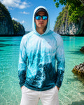 Storm Wave Camo UPF 50+ Performance Hoodie