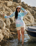 Women’s Ocean Pearl Camo UPF 50+ Performance Sun Hoodie