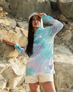 Women’s Ocean Pearl Camo UPF 50+ Performance Sun Hoodie