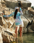 Women’s Ocean Pearl Camo UPF 50+ Performance Sun Hoodie