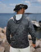 Men’s Ocean Tempest Camo UPF 50+ Performance Sun Hoodie